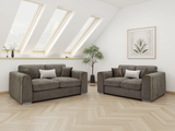 Naples Sofa Mocha 3+2 Set