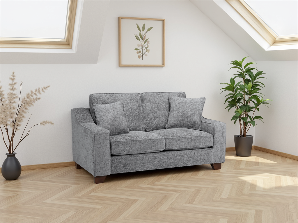 Nebraska Sofa Slate 2 Seater