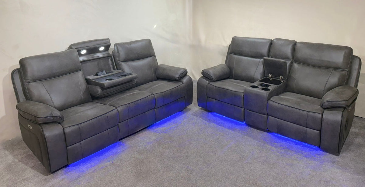 Elara Smart Electric Recliner Sofa Set 3+2
