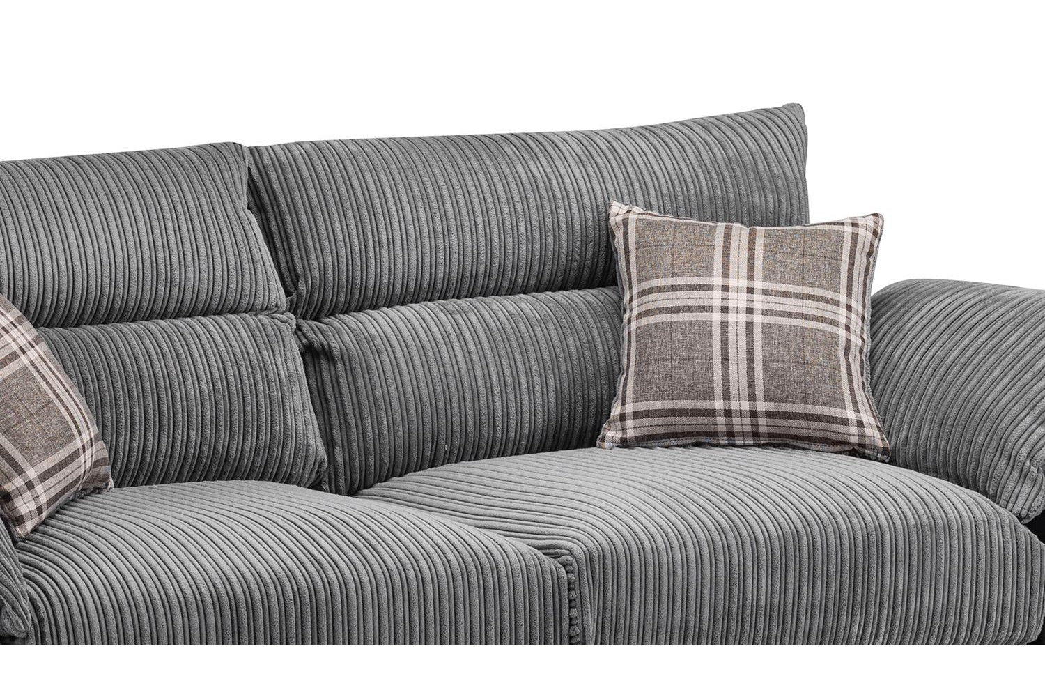 Arles 3 Seater Sofa – Cosy Jumbo Cord & Plush Comfort - Ready2GoFurniture 