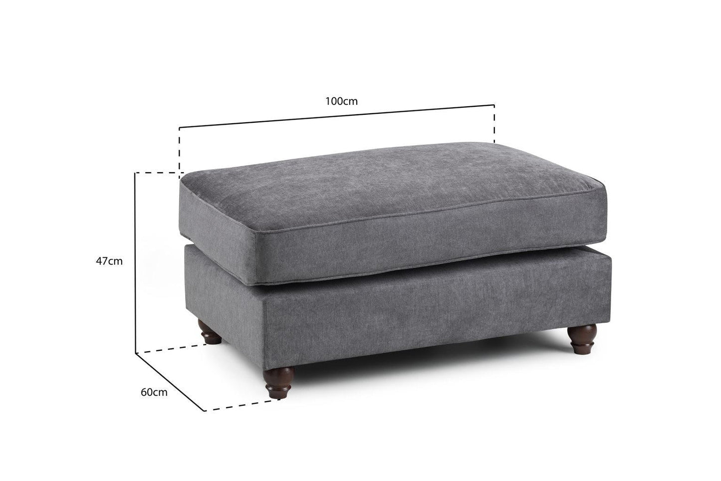 Panama Footstool – Stylish, Comfy & Versatile - Ready2GoFurniture 