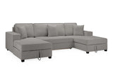 Pisa Sofabed Grey Universal Corner