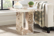 Artemis Lamp Table Mottled Mocha