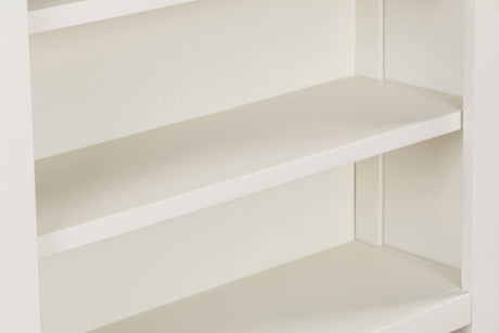 Cashmere Wooden Low Open Bookcase Oak Top