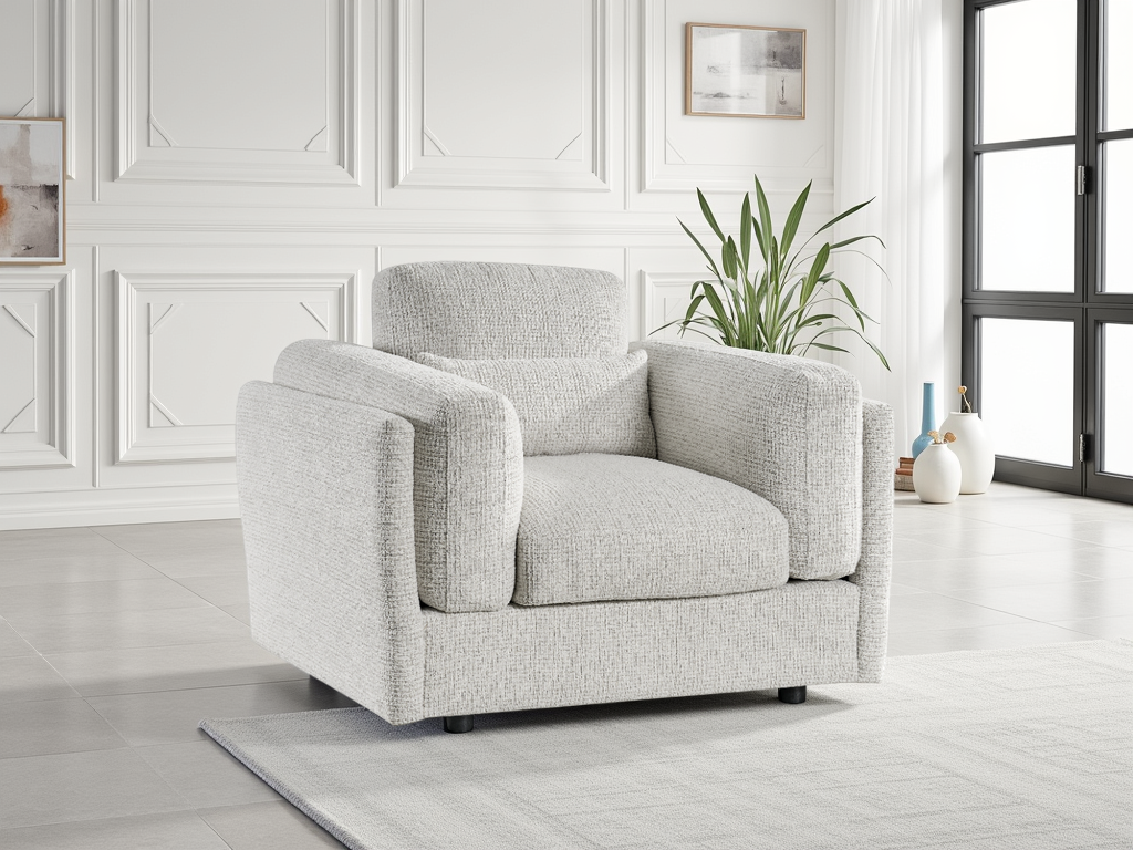 Bari Sofa Beige Armchair - Ready2Go Furniture