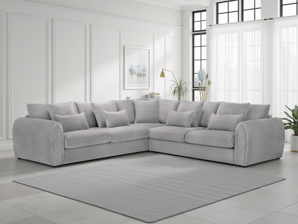 Mirabel Sofa Grey Large Corner