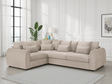 Mirabel Sofa Mocha Left Hand Facing Corner - Ready2Go Furniture