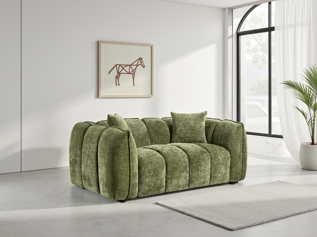 Venice Sofa Olive 2 Seater