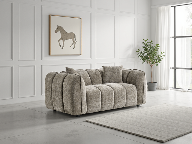 Venice Sofa Mocha 2 Seater - Ready2Go Furniture