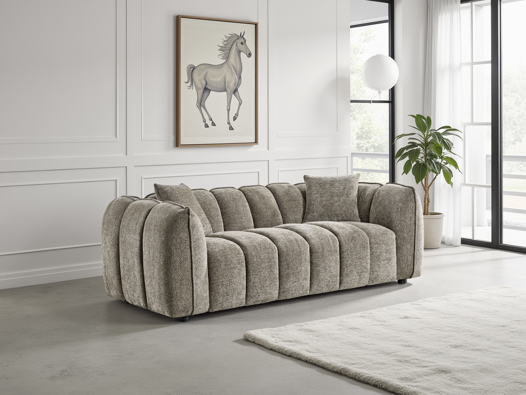 Venice Sofa Mocha 3 Seater - Ready2Go Furniture