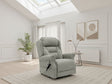Grey Fabric Lift and Rise Electric Recline Armchair