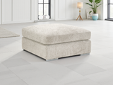 Naples Sofa Beige Footstool - Ready2Go Furniture