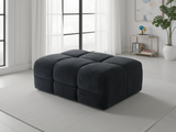 Jacob Sofa Black Footstool - Ready2Go Furniture