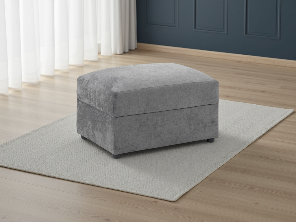Maxwell Sofa Grey Footstool