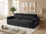 Dakota Electric Sofabed Black 3 Seater - Ready2Go Furniture