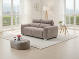 Toronto Electric Recliner Beige 2 Seater - Ready2Go Furniture