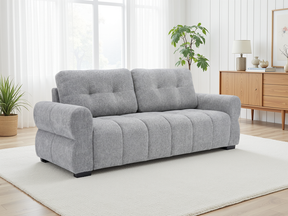San Marino Sofa Grey 3 Seater - Ready2Go Furniture