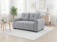 San Marino Sofa Grey 2 Seater - Ready2Go Furniture