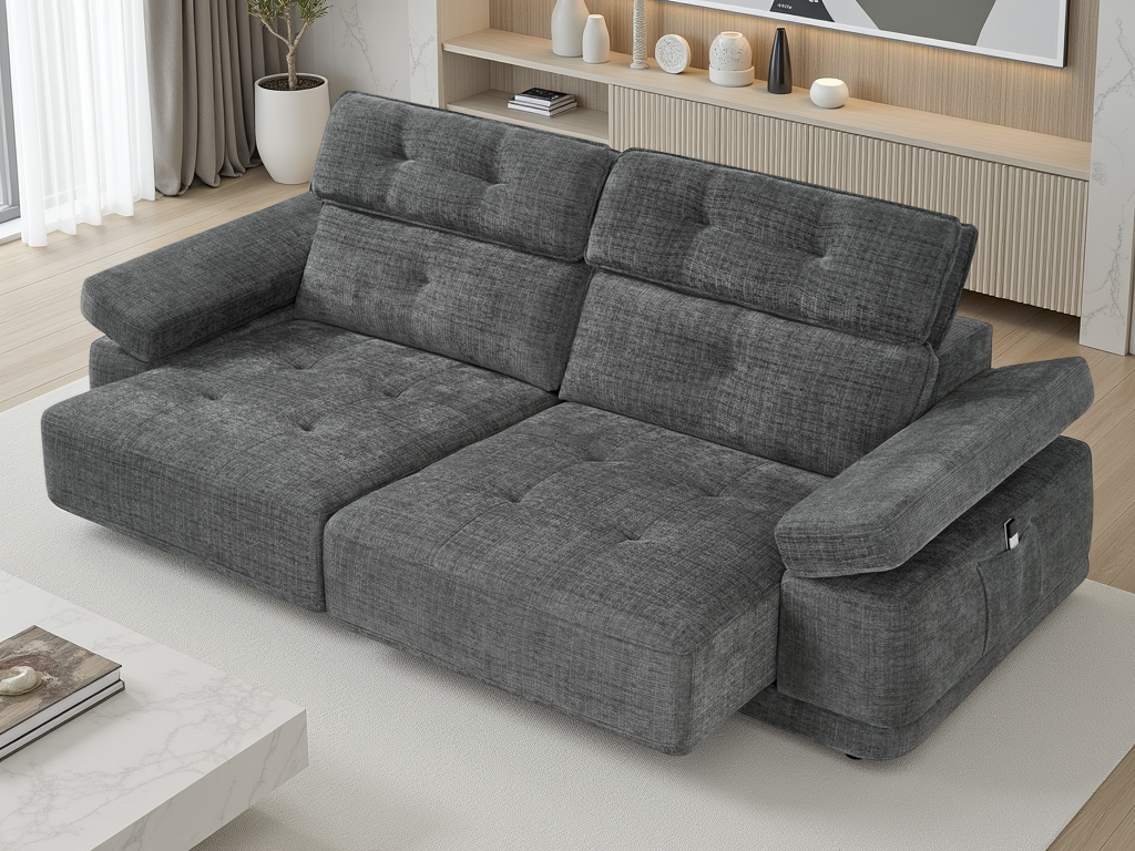 Kendal Floating Sofabed Light Grey