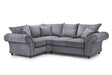 Windsor Fullback Sofa Grey Left Hand Facing Corner