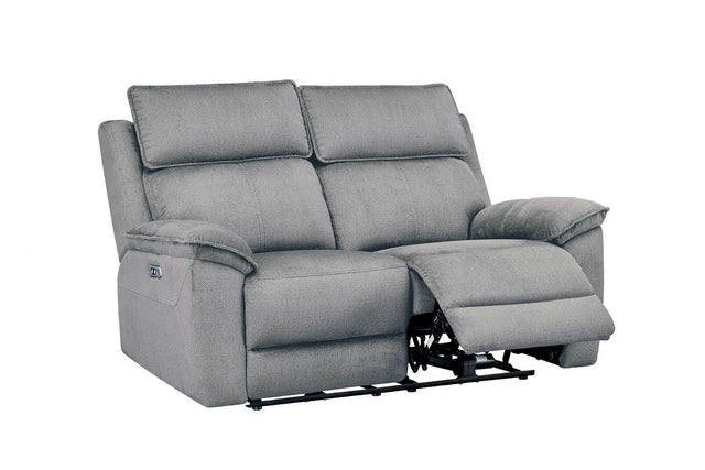 Blaine 2 Seater Electric Recliner Greige (Nett)