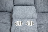Owen Electric Recliner Sofa Grey Large Corner