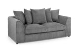 Harley Jumbo Sofa Grey 3 Seater - Ready2Go Furniture