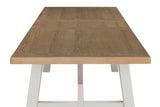 Doune Refectory Dining Table 19002350 Extending Taupe
