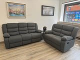 Sorrento 3+2 Seater Fabric Recliner Sofa Set