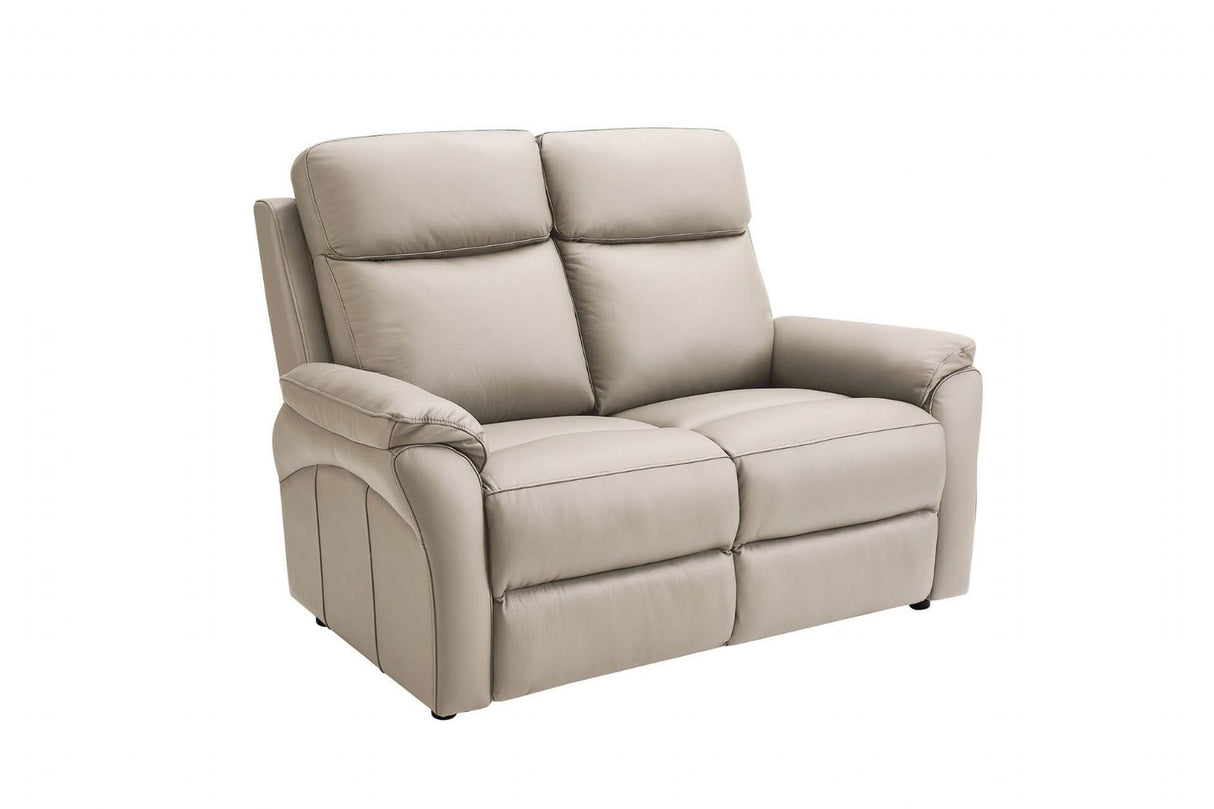Cashmere Leather Upholstered 2 Seater Sofa