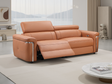 Somerville Electric Recliner Sofa Tan 3 Seater - Ready2Go Furniture