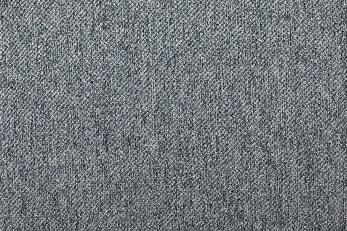 Grey Fabric Electric Recliner Armchair Pillow Top Arms