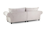 Windsor Fullback Sofa Stone 4 Seater