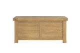 Natural Solid Oak Blanket Bed Storage Box