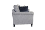Pippa 2 Seater Fixed Silver (Nett)