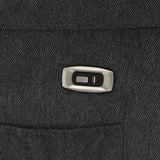 Graphite Fabric Electric Recliner Armchair