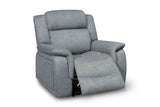 Linden Electric Recliner Sofa Grey Armchair - Ready2Go Furniture