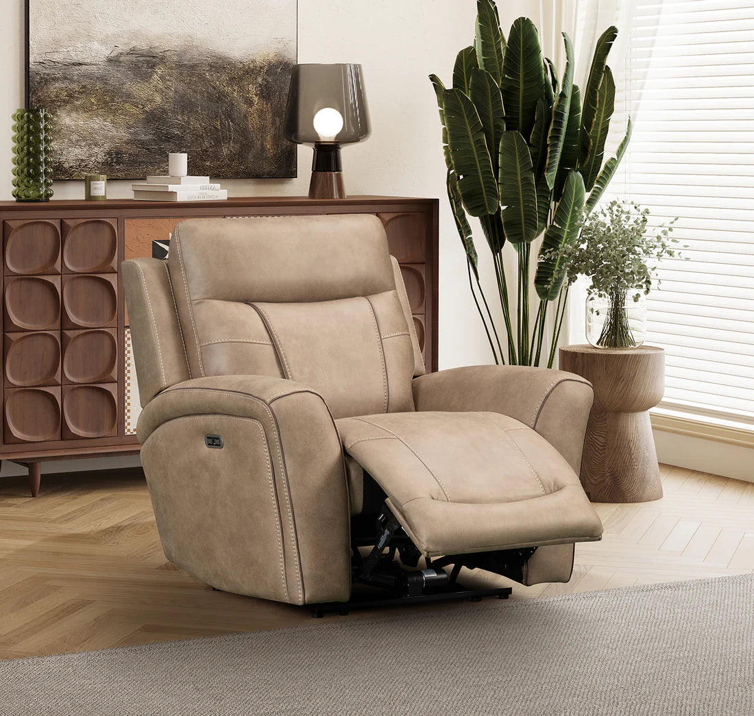 Noir Power Recliner Sofa