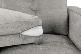 Santa Cruz 2 Seater Sofa – Stylish Grey Fabric Seating - Ready2GoFurniture 