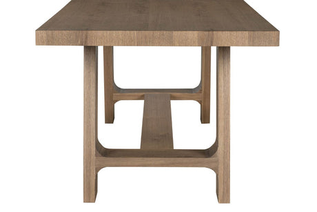 Rustic Oak Rectangular Large Dining Table 190cm