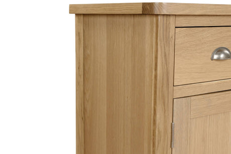 Natural Oak 3 Door 3 Drawer Large Sideboard
