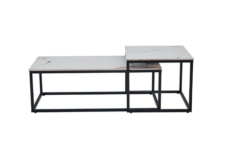 Cody Coffee Table Set White