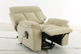 Cornwall Rise and Recline Massage Chair Beige