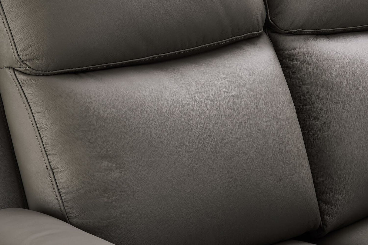 Truffle Leather Upholstered 2 Seater Sofa