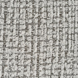 Grey Chenille Fabric 2 Seater Sofa with Chunky Arm Cushions
