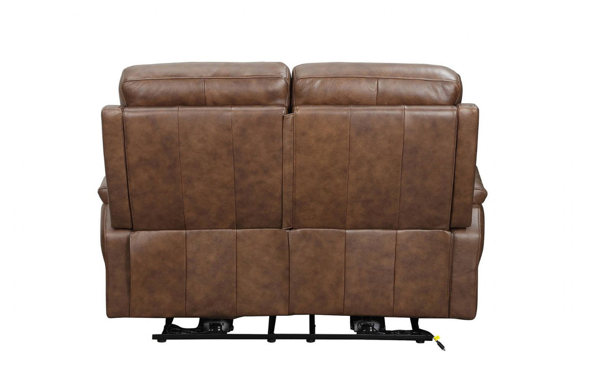 Nardo 2 Seater Electric Recliner Brown (Nett)