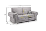 Riga 3 Seater Sofa – Spacious, Stylish & Comfortable - Ready2GoFurniture 