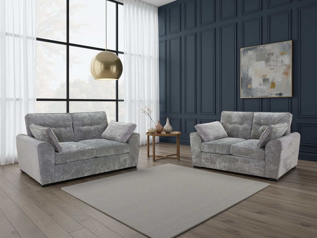 Maxwell Sofa Grey 3+2 Set