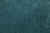 Teal Blue Fabric Large Pillow Back Corner Sofa