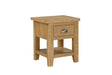 Marsden Lamp Table 1 Drawer Natural Oak (Nett)